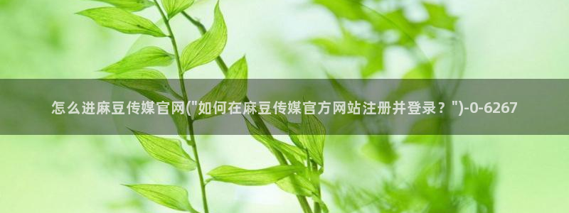 麻豆视频高清专区：怎么进麻豆传媒官网(\